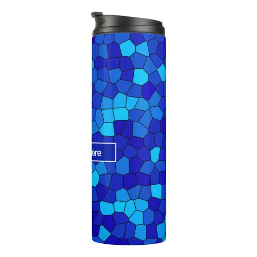 BLAUW THERMOSBEKER (Geroteerd rechts)