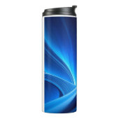 Blauw Thermosbeker (Gedraaid links)