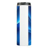 Blauw Thermosbeker (Achterkant)