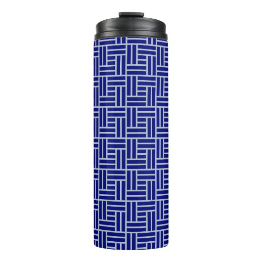 Blauw Thermosbeker (Voorkant)