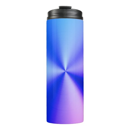 blauw thermosbeker (Voorkant)