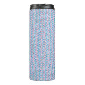 blauw thermosbeker (Achterkant)