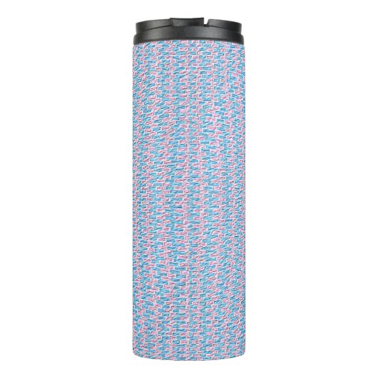 blauw thermosbeker (Achterkant)