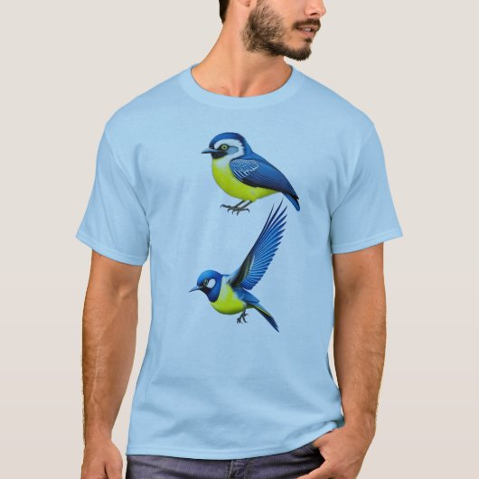 Blauw tiet T-shirt 2024 (Voorkant)
