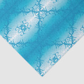 blauw tissuepapier (Detail)