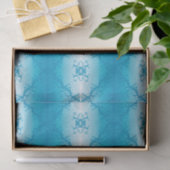 blauw tissuepapier (Geschenk)