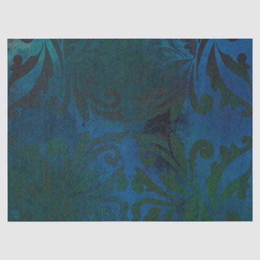blauw tissuepapier (Voorkant)