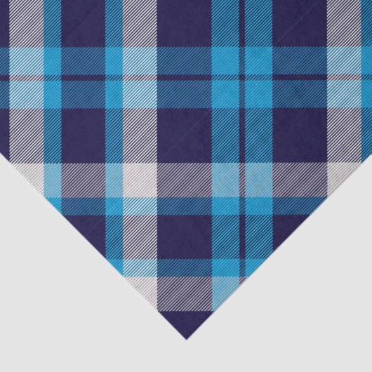 Blauw Tissuepapier (Detail)