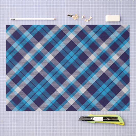 Blauw Tissuepapier (Craft)