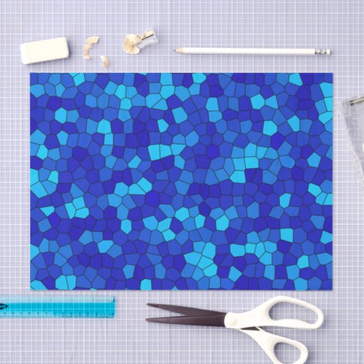 BLAUW TISSUEPAPIER (Craft)