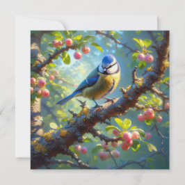 Blauw Tit 1 Notitiekaartje