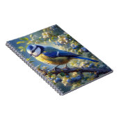 Blauw tit notitieboek (Rechterzijde)