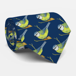 Blauw tit stropdas