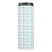 Blauw toerisme thermosbeker (Achterkant)