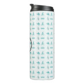 Blauw toerisme thermosbeker (Geroteerd rechts)