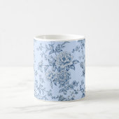 Blauw toile koffiemok (Center)