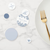 Blauw Toile Trouwtafel Confetti Chinoiserie (Groep)