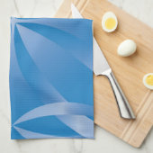 blauw topazpatroon theedoek (Quarter Fold)