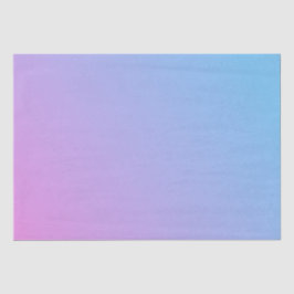 Blauw tot roze ombré-papier tissuepapier