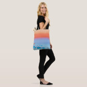 Blauw Tote Bag (Op model)