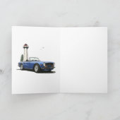 Blauw TR6 Kaart (Binnen)