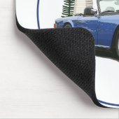 Blauw TR6 Muismat (Hoek)