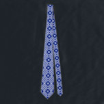 Blauw traditioneel Oostzee Lets PatroonpatroonStro Stropdas<br><div class="desc">Blauw traditioneel Baltisch Lets Patroon</div>