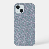 Blauw Traditioneel Penrose ontwerp iPhone 15 Case (Achterkant)