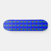 blauw tranquillair persoonlijk skateboard (Horizontaal)