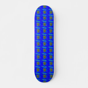 blauw tranquillair persoonlijk skateboard