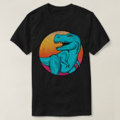 Blauw TRex1 T-shirt (Design voorkant)