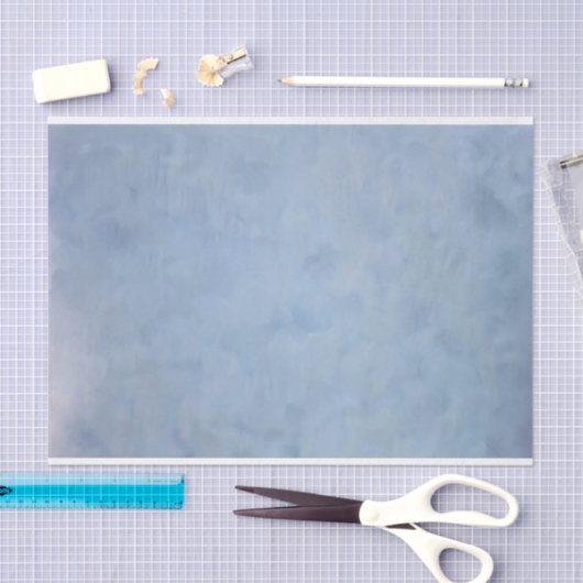 Blauw, troebel, getextureerd weefselpapier tissuepapier (Craft)