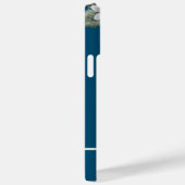 Blauw Tropisch Vogelvee Bouquet Case-Mate iPhone Case (Achterkant / Rechts)