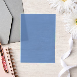 Blauw Trouw Vellum Uitnodigingen