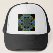  blauw trucker pet (Voorkant)