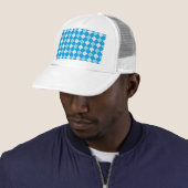 Blauw Trucker Pet (In situ)