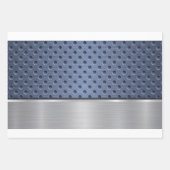 BLAUW TURQUOÏE BROWN SILVER METAL LOOK INPAKPAPIER VEL (Voorkant)