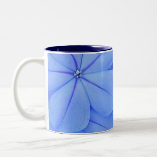 Blauw Tweekleurige Koffiemok (Links)