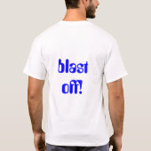BLAUW UIT! T-SHIRT (Achterkant)