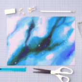 Blauw uitgelijnde Abstracte achtergrond voor buite Tissuepapier (Craft)