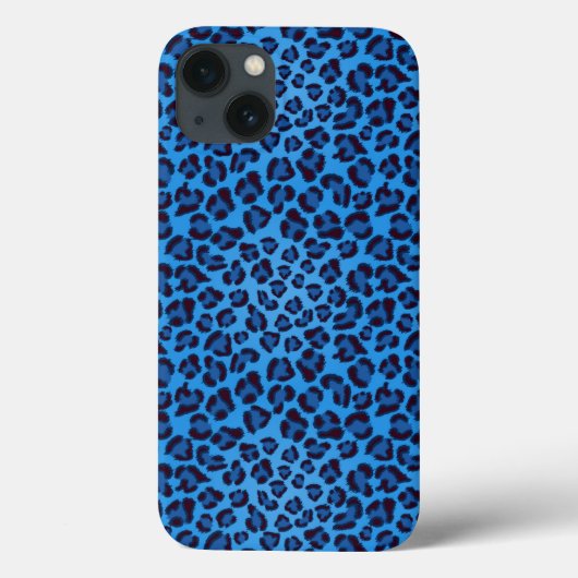 blauw uitlijnpatroon Case-Mate iPhone case (Achterkant)