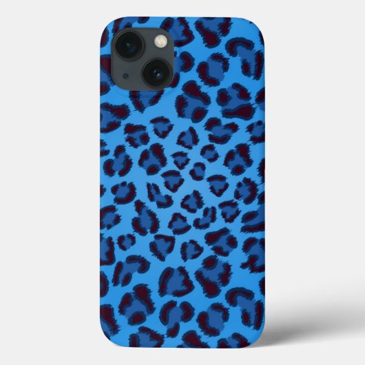 blauw uitlijnpatroon Case-Mate iPhone case (Achterkant)