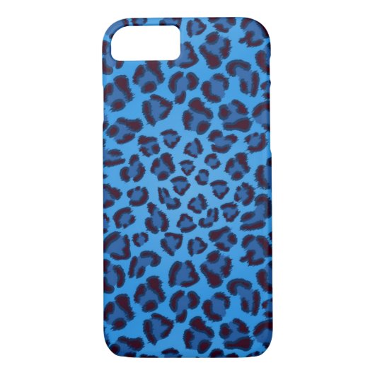 blauw uitlijnpatroon Case-Mate iPhone case (Achterkant)