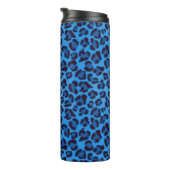 blauw uitlijnpatroon thermosbeker (Geroteerd rechts)