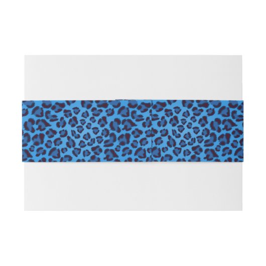 blauw uitlijnpatroon uitnodigingen wikkel (Achterkant Voorbeeld)