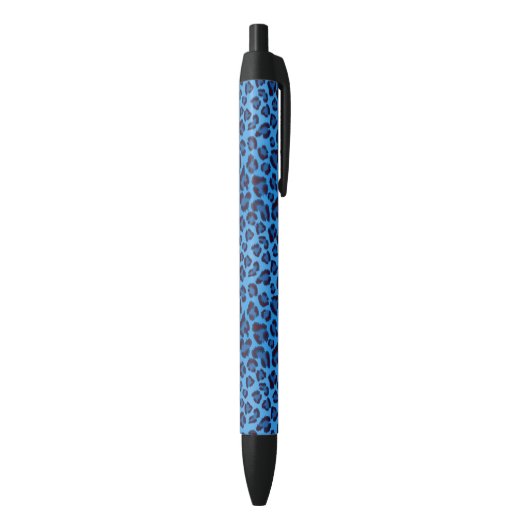 blauw uitlijnpatroon zwarte inkt pen (Achterkant (Verticaal))