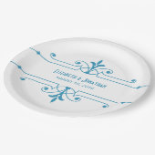 Blauw v2 Fancy Bord voor sierpapier (Gekanteld)