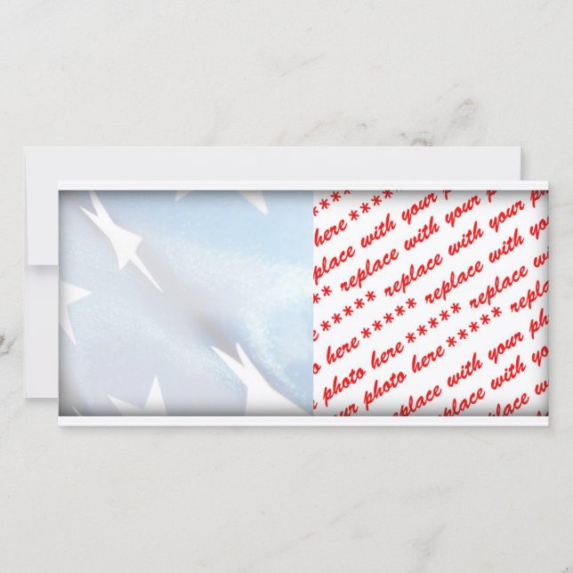 Blauw van de Amerikaanse vlag (Voorkant)