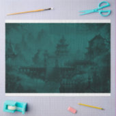 Blauw van de Augustus van het Ontwerp Tissuepapier (Craft)