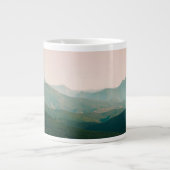 Blauw van de bergen grote koffiekop (Voorkant)
